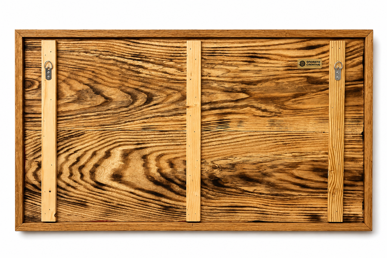 Handcrafted American & Texas Flag Set