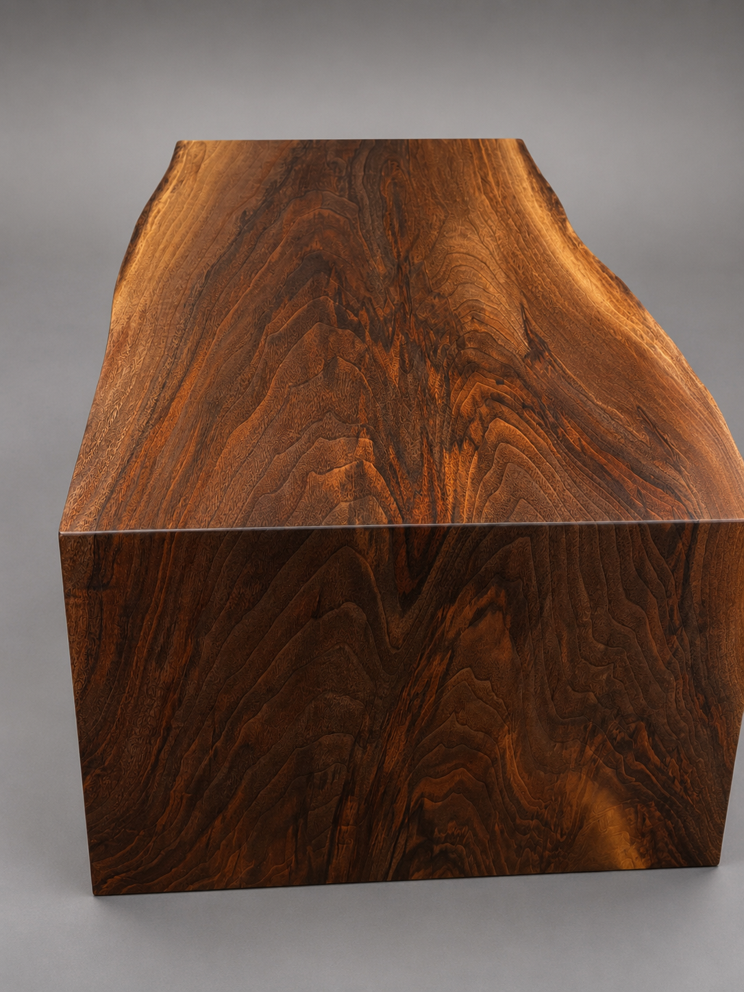 Custom Build Live Edge Waterfall Coffee Table
