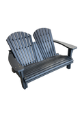 Handcrafted Outdoor Adirondack Loveseat