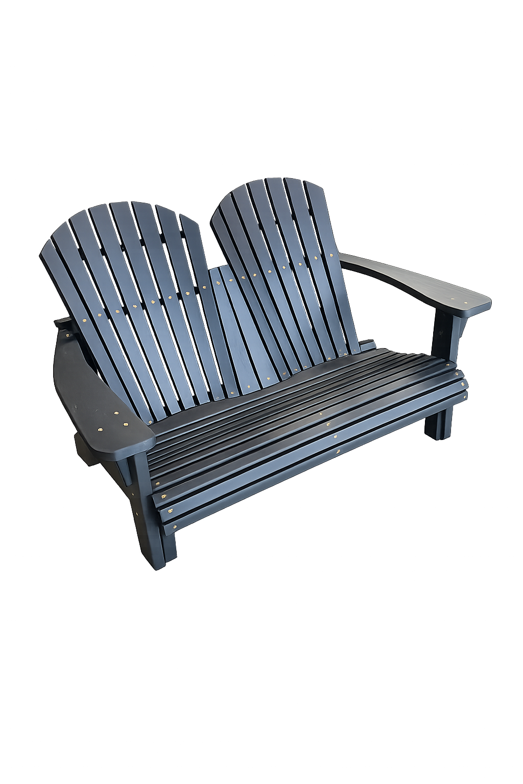 Handcrafted Outdoor Adirondack Loveseat