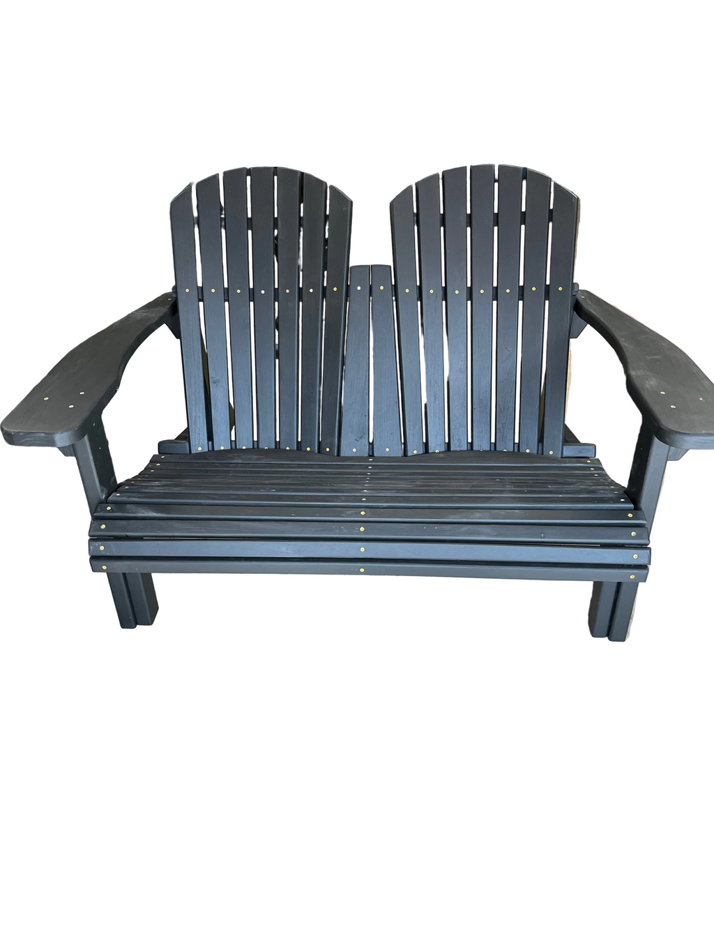 Handcrafted Outdoor Adirondack Loveseat