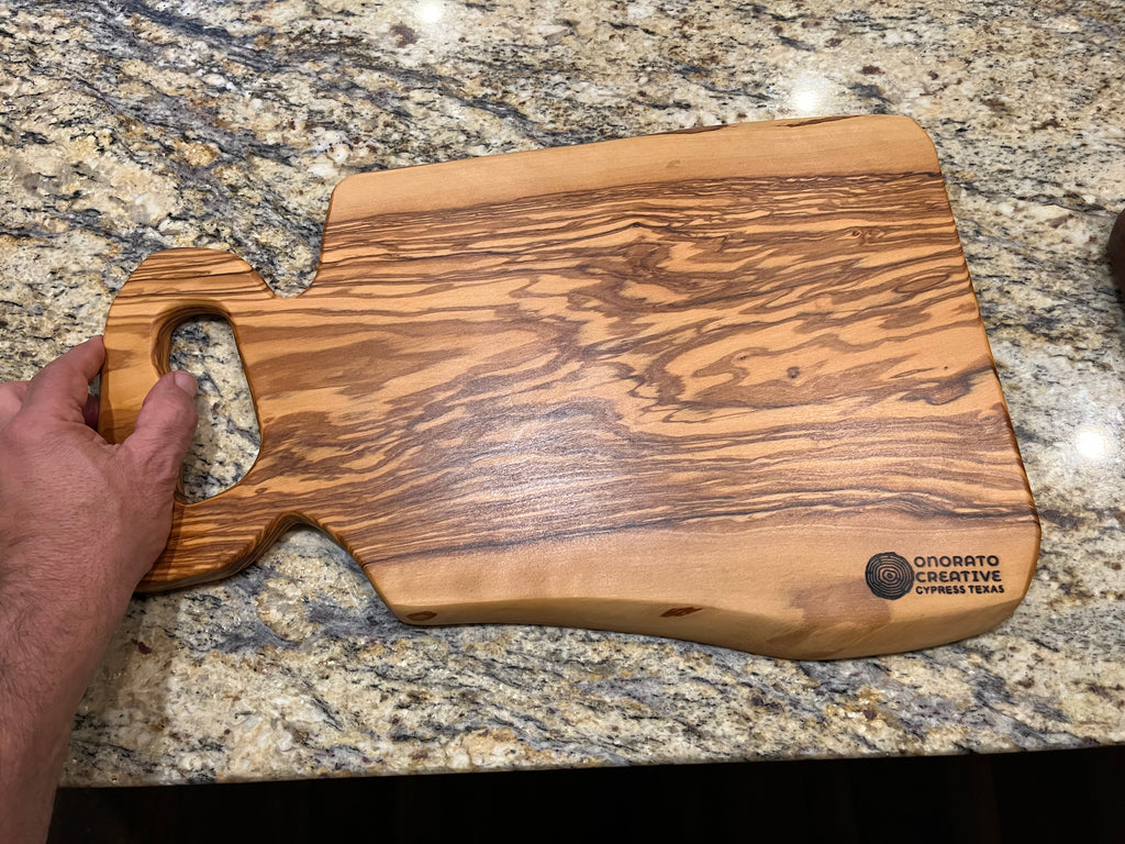 Olive Wood Charcuterie Board