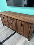 Custom Walnut Credenza or Sideboard Table