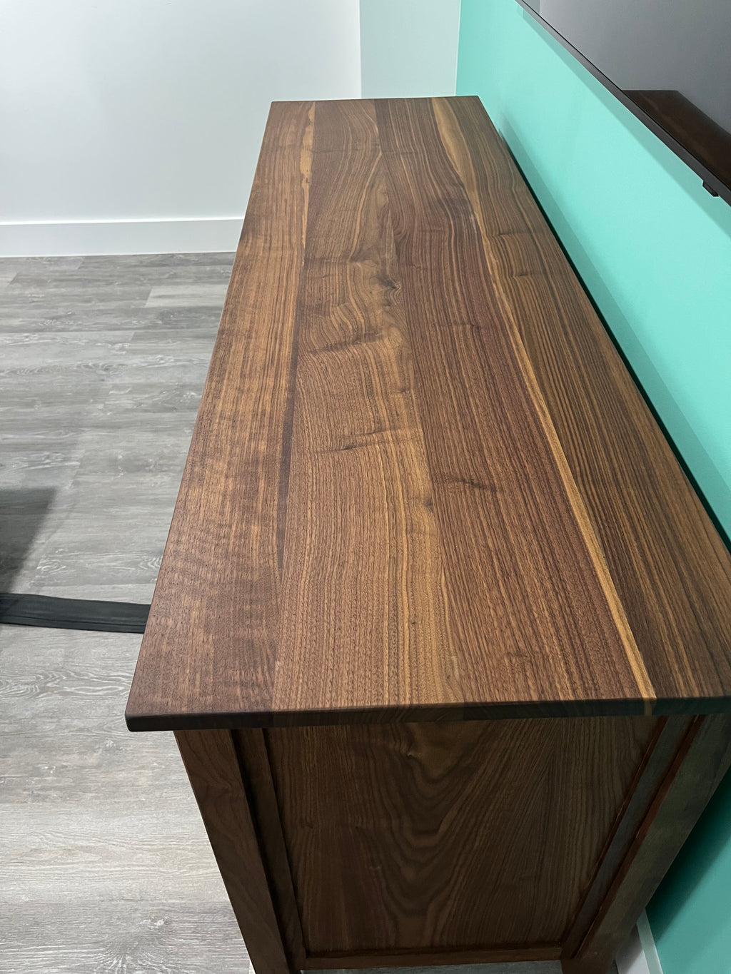 Custom Walnut Credenza or Sideboard Table