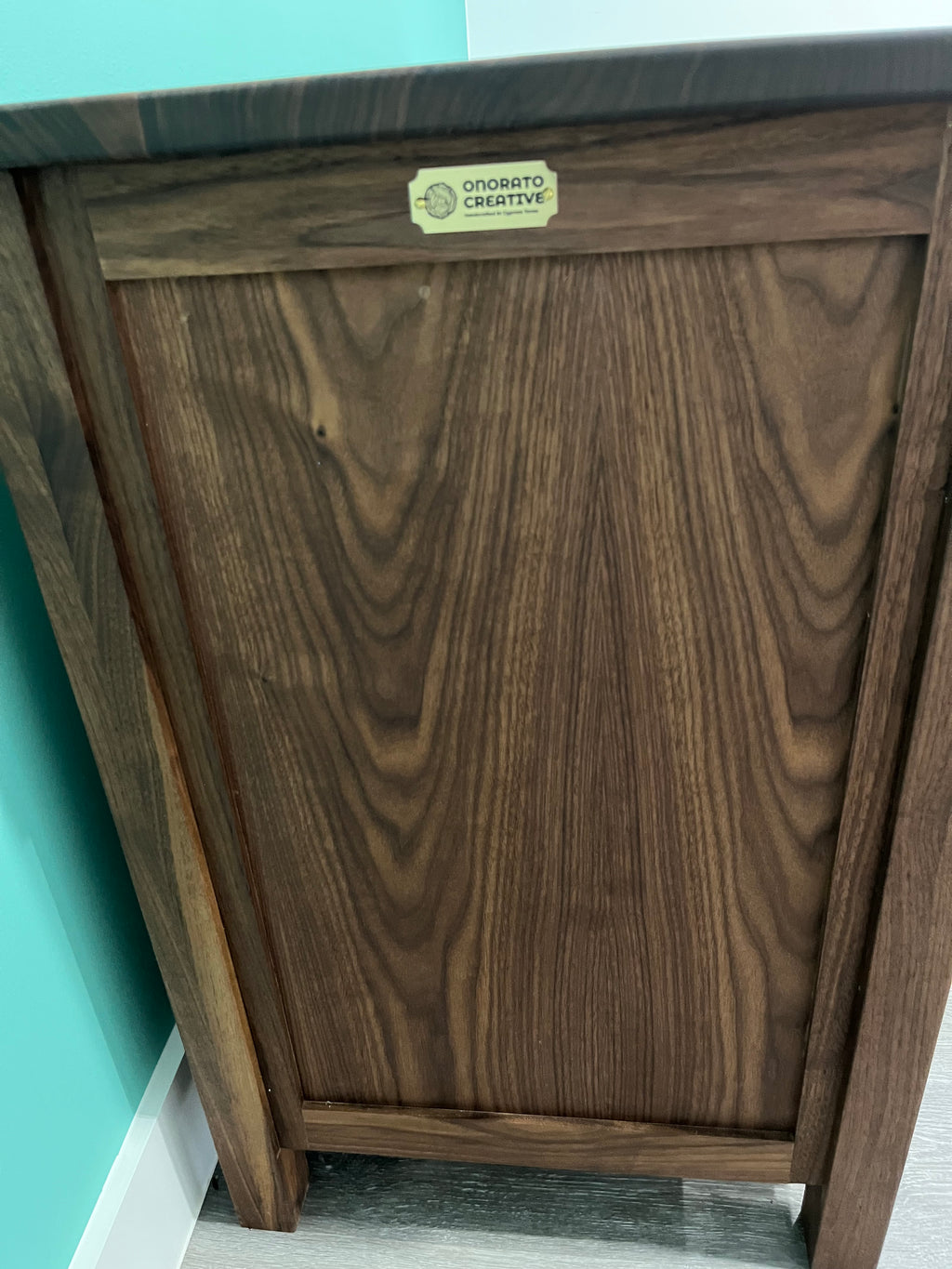 Custom Walnut Credenza or Sideboard Table
