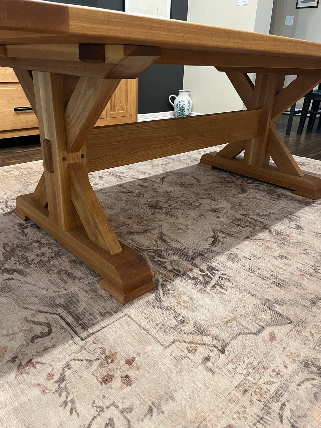Modern Farmhouse Dining Table and Sideboard