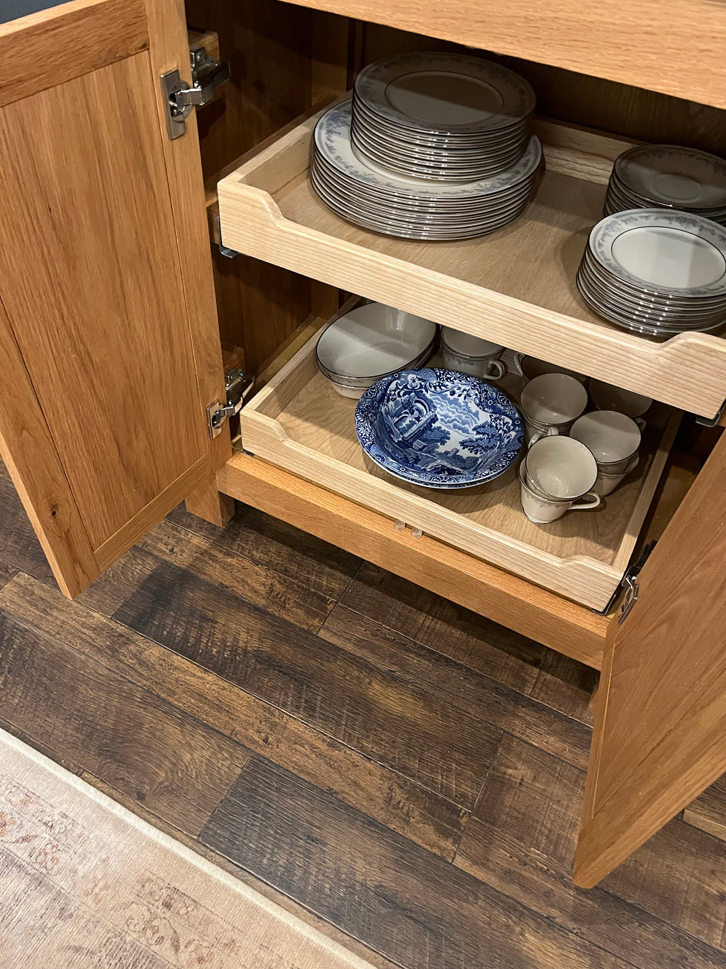 Modern Farmhouse Dining Table and Sideboard