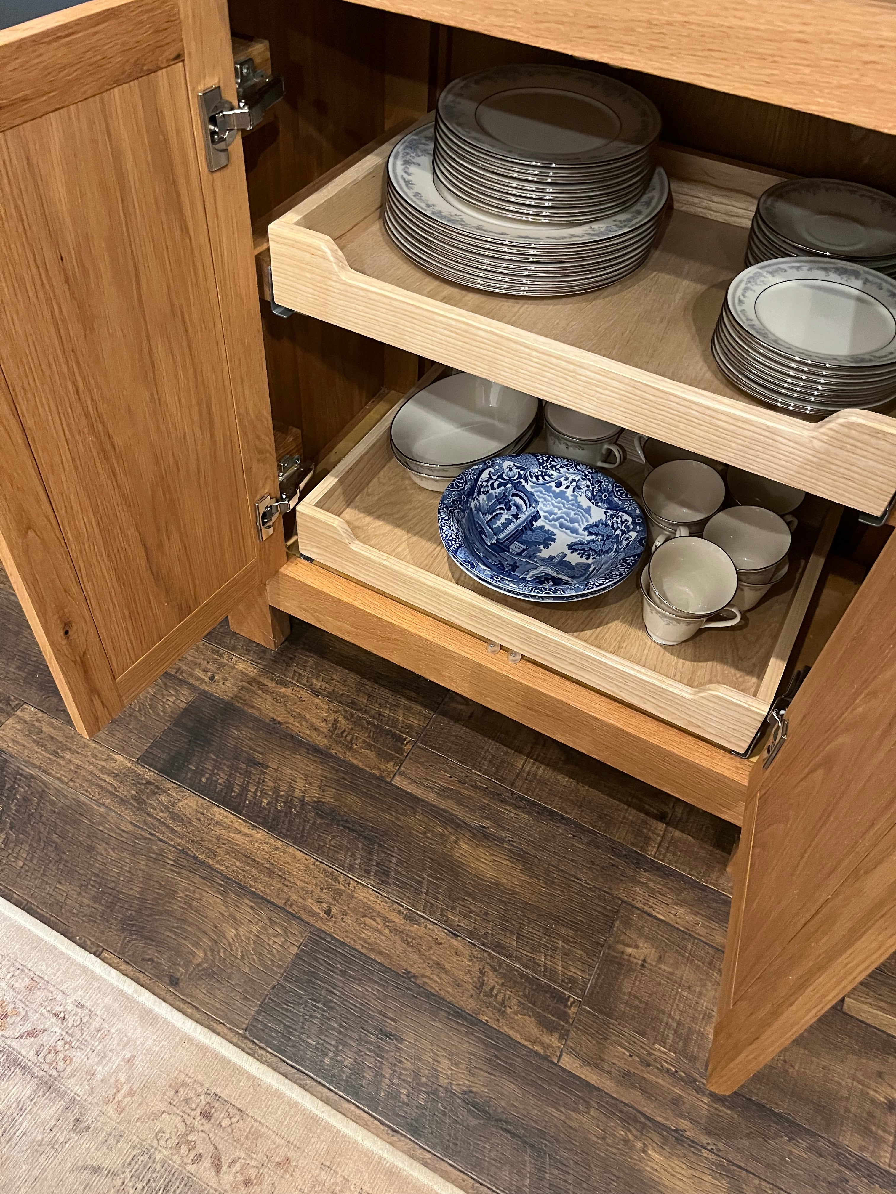 Modern Farmhouse Dining Table and Sideboard