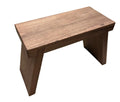 Handcrafted Solid Black Walnut Step Stool