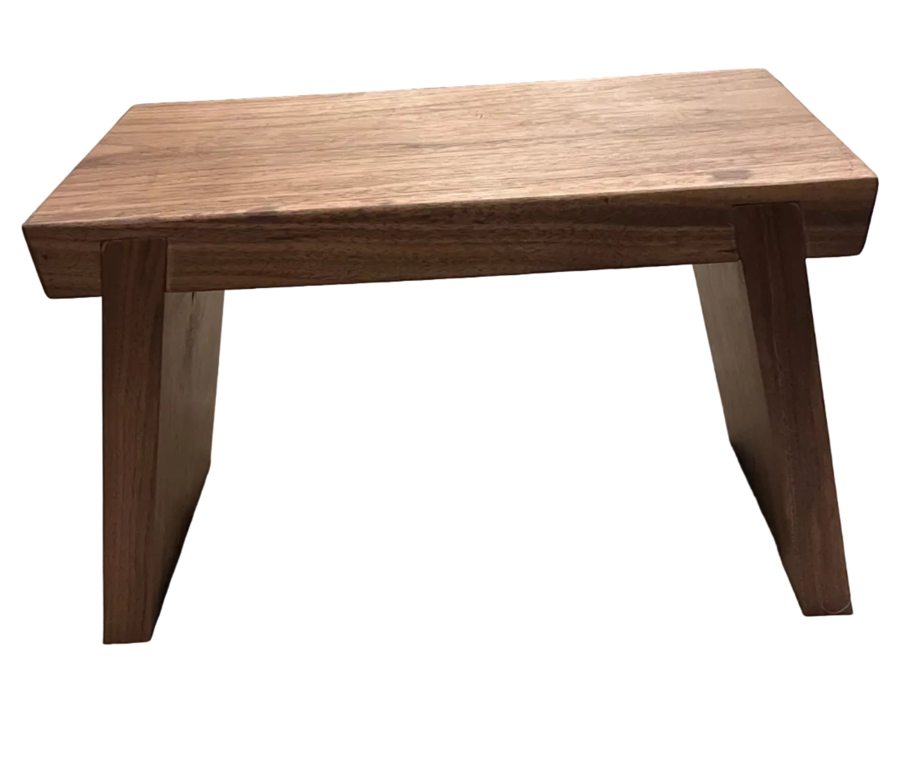 Handcrafted Solid Black Walnut Step Stool