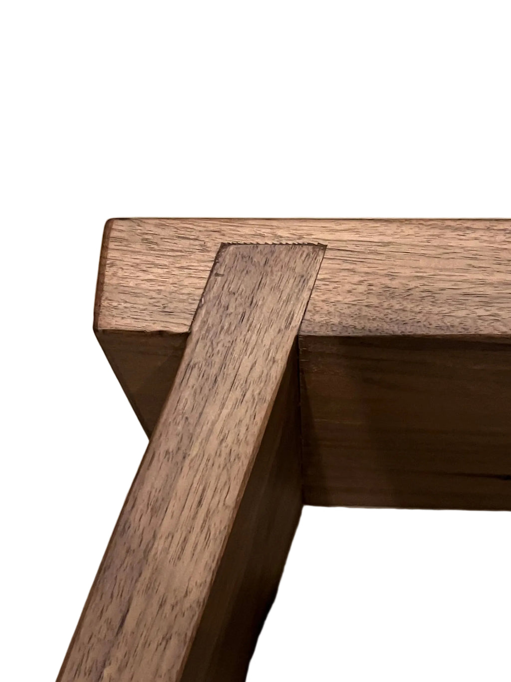 Handcrafted Solid Black Walnut Step Stool