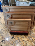 Texas Collection – 3-Piece Texas Pecan Cutting Board Set