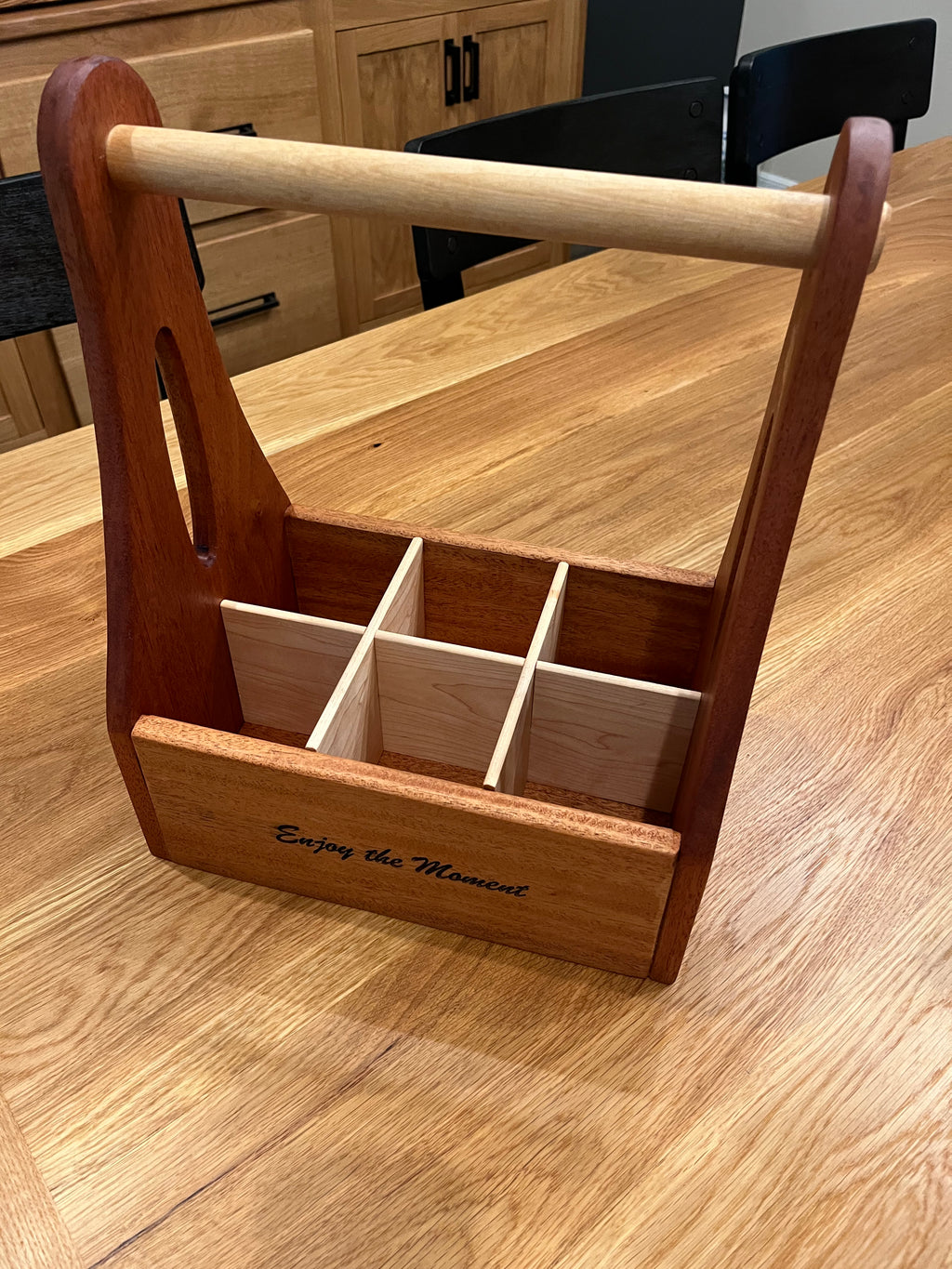 Texas Collection - Hardwood Wine Caddy