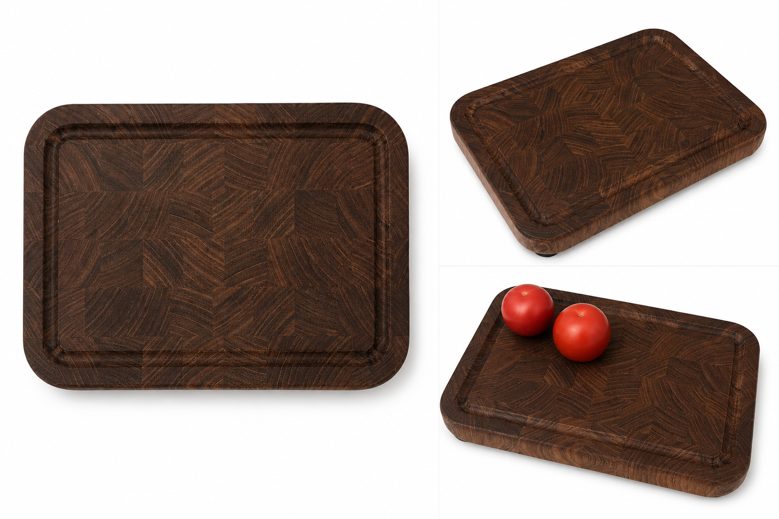 Yatoba End Grain Cutting Board – Bar Size