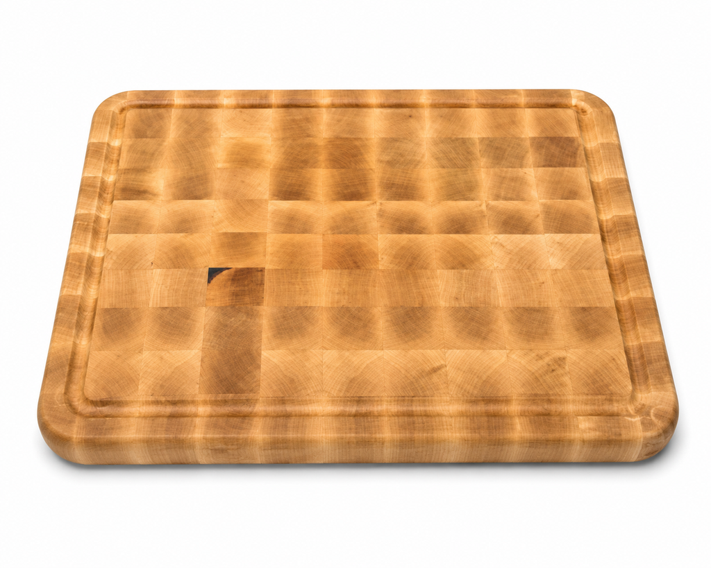 Hard Maple End Grain Cutting Board – Medium